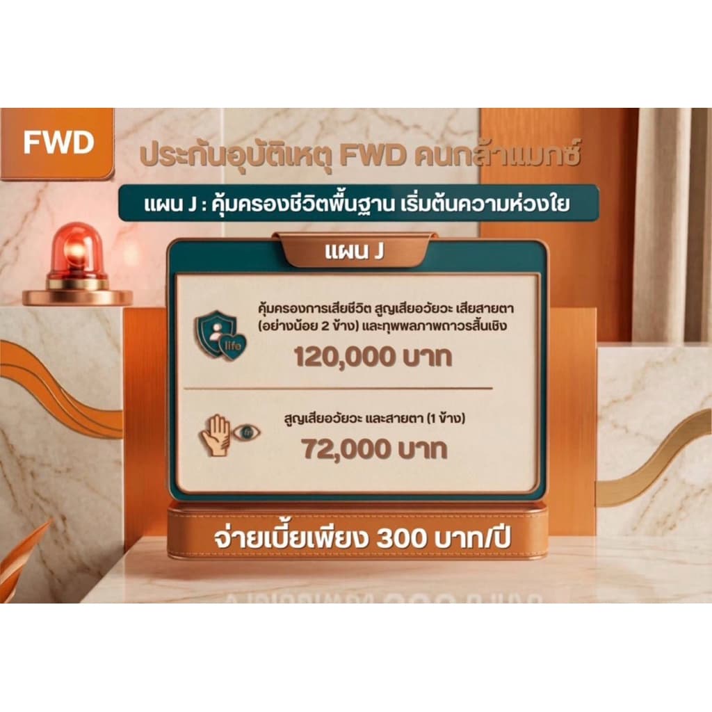 ประกันอุบัติเหตุ FWD